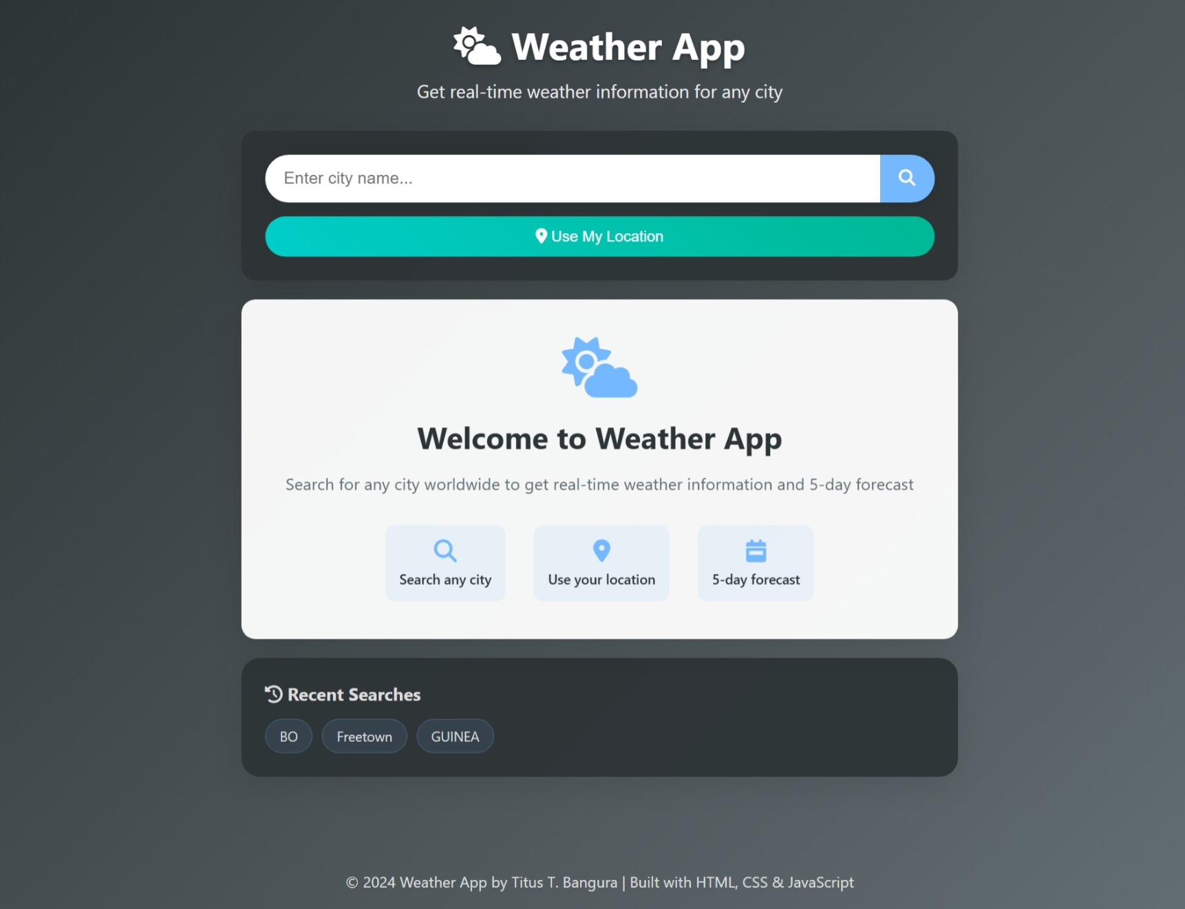 Weather App