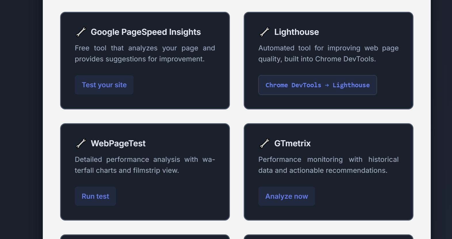 Web Performance Optimization
